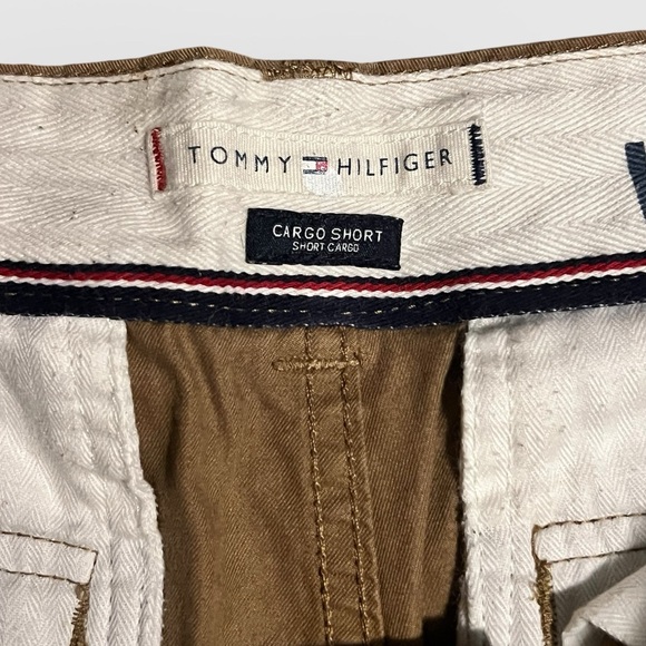 Tommy Hilfiger Khaki Cargo Shirts size 34 - Picture 2 of 4